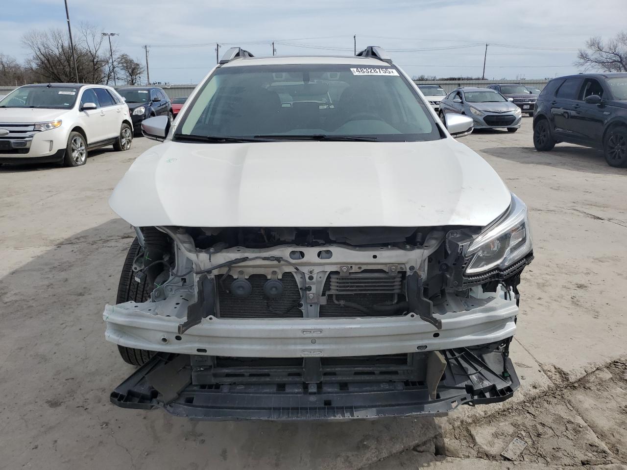 2020 Subaru Outback VIN 4S4BTGPD8L3201340 Copart auction photo, side / front end damage thumbnail 5