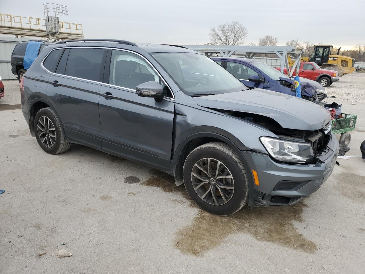 2019 Volkswagen Tiguan VIN 3VV2B7AX4KM191382 Copart auction photo, front end damage thumbnail 4