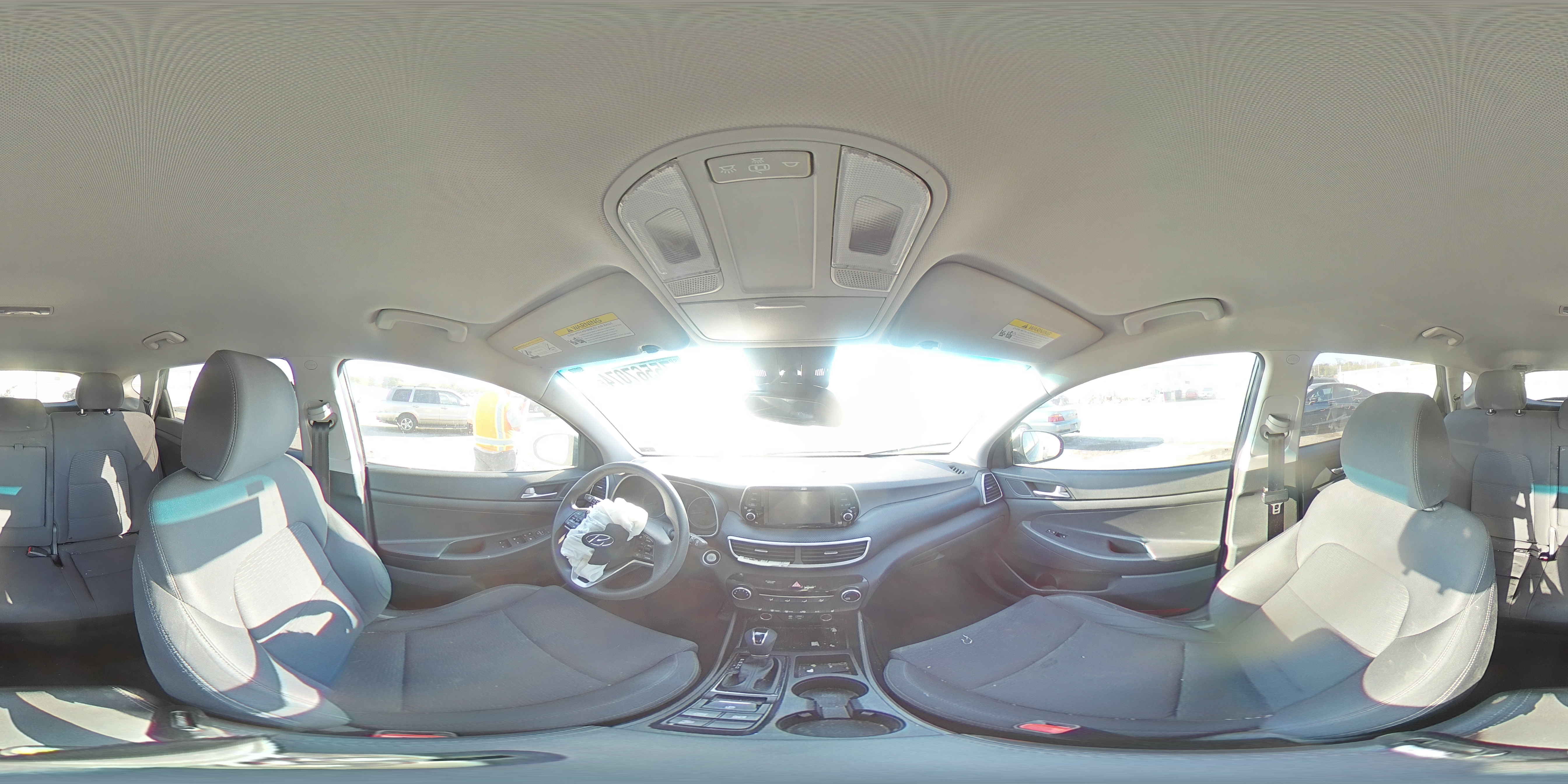 2019 Hyundai Tucson VIN KM8J3CA40KU063489 Copart auction photo, front end damage thumbnail 14