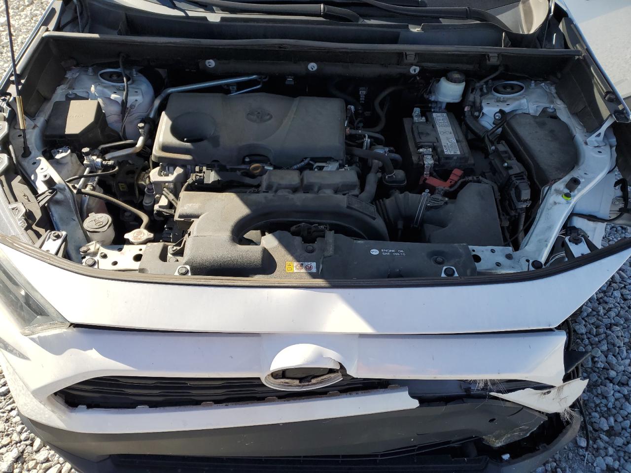 2019 Toyota RAV 4 VIN 2T3H1RFV4KC027399 Copart auction photo, front end damage thumbnail 12