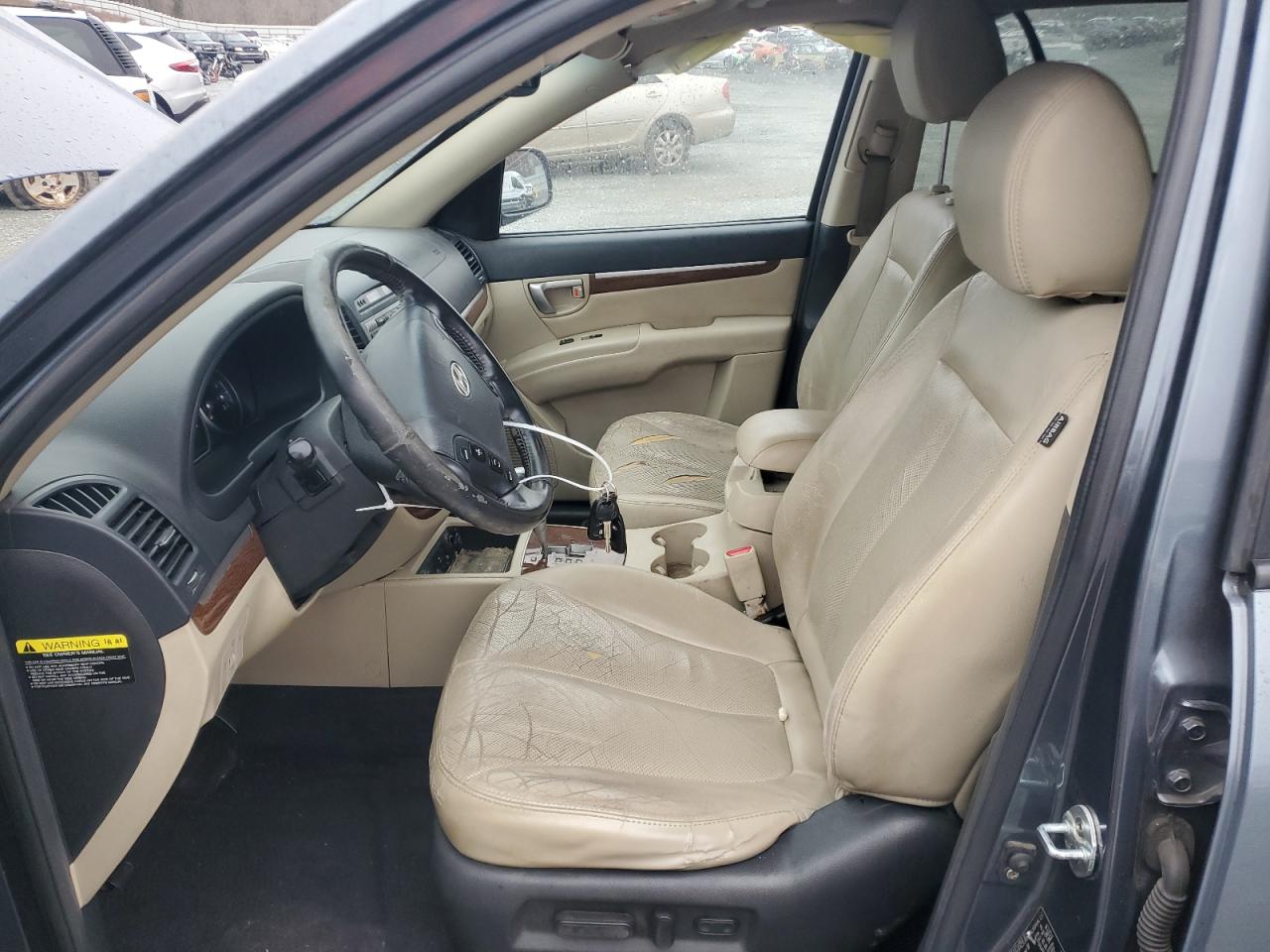 2008 Hyundai Santa Fe VIN 5NMSH13E58H226514 Copart auction photo, front end / rear end damage thumbnail 7