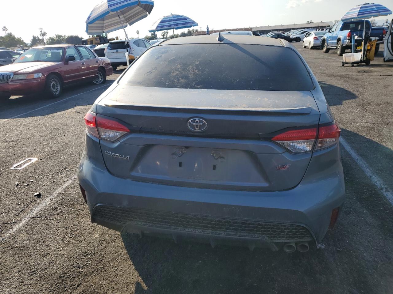 2020 Toyota Corolla VIN JTDS4RCE2LJ025389 Copart auction photo, front end damage thumbnail 6
