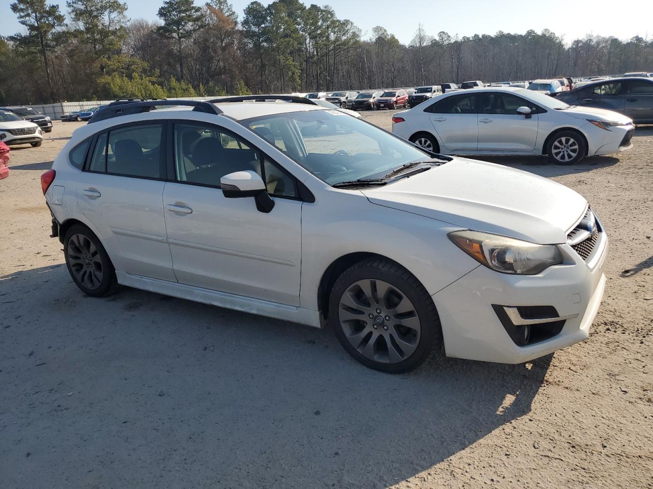 2016 Subaru Impreza VIN JF1GPAP67G9276326 Copart auction photo, front end / side damage thumbnail 4