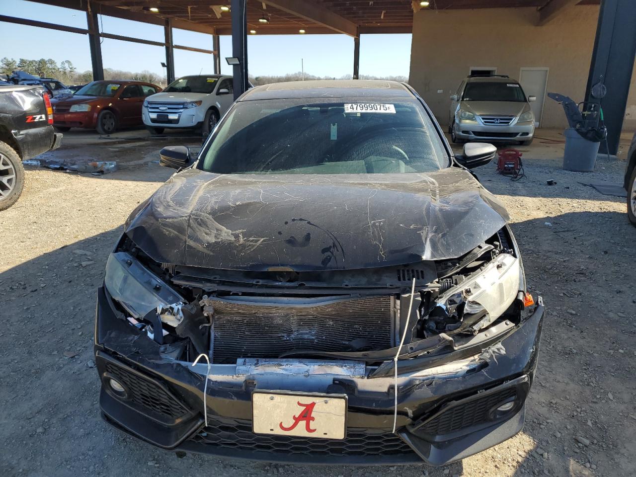 2018 Honda Civic VIN SHHFK7H58JU216080 Copart auction photo, front end damage thumbnail 5