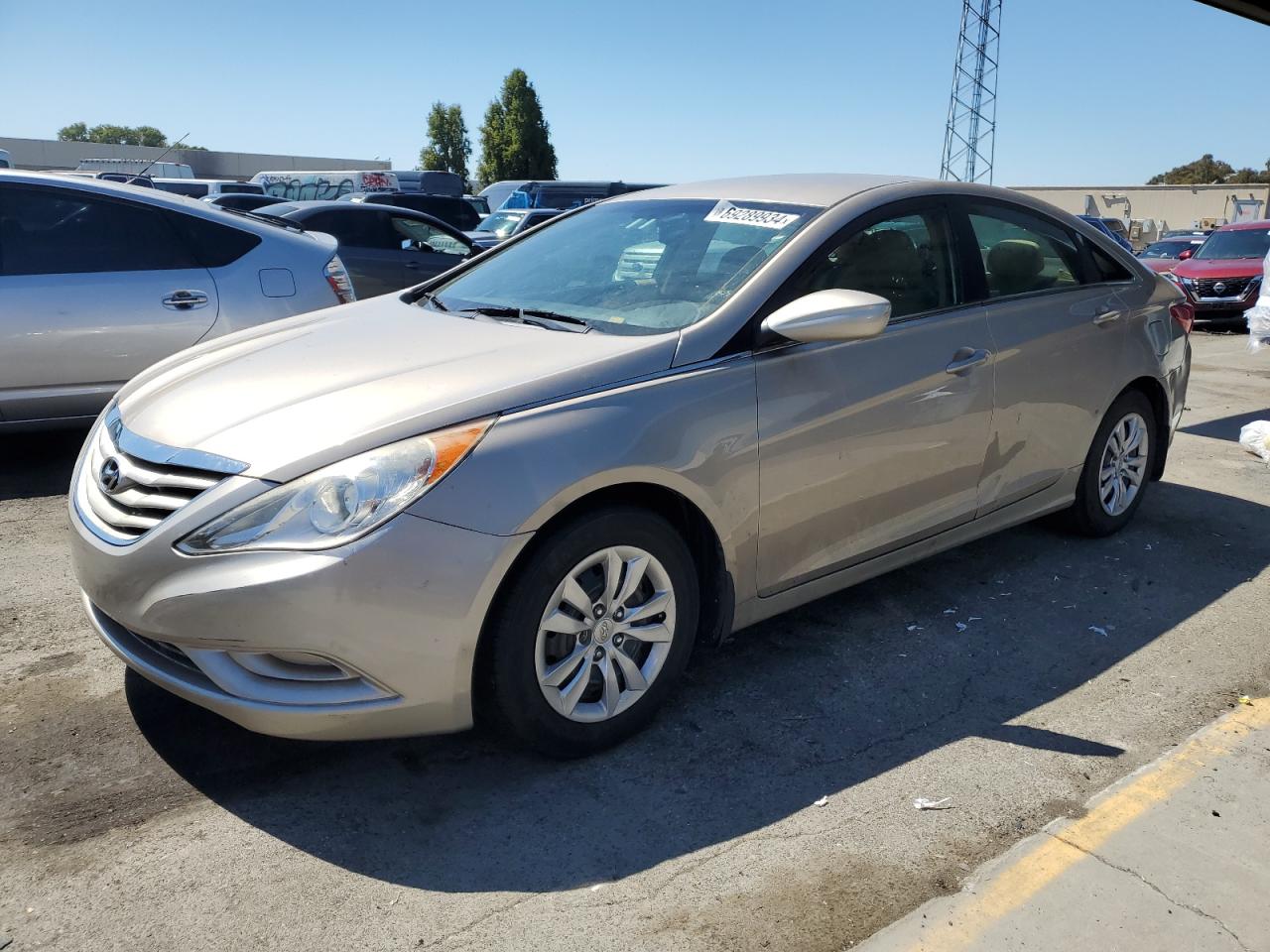 2012 Hyundai Sonata VIN 5NPEB4AC1CH321424
