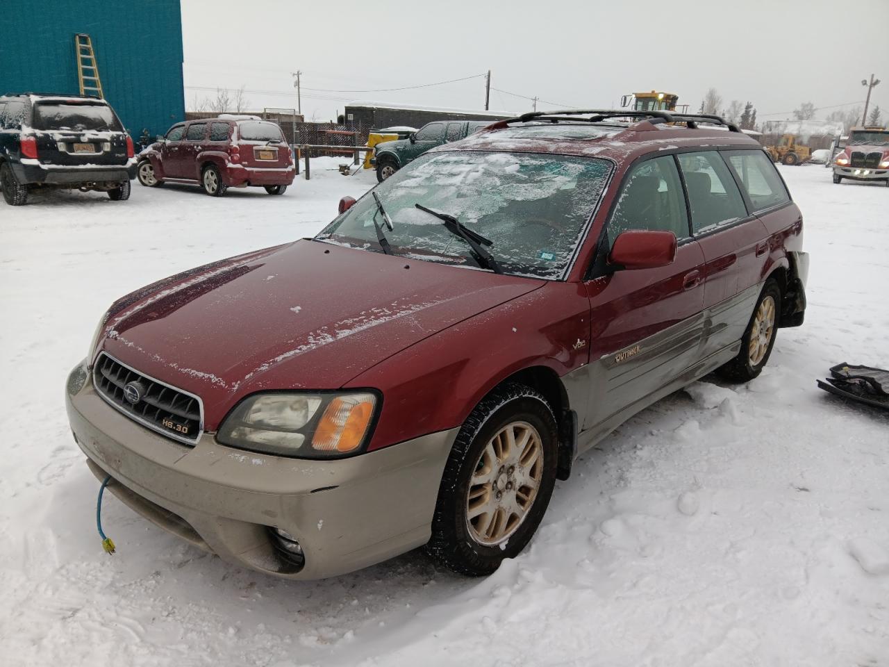 2003 Subaru Legacy VIN 4S3BH896437623933