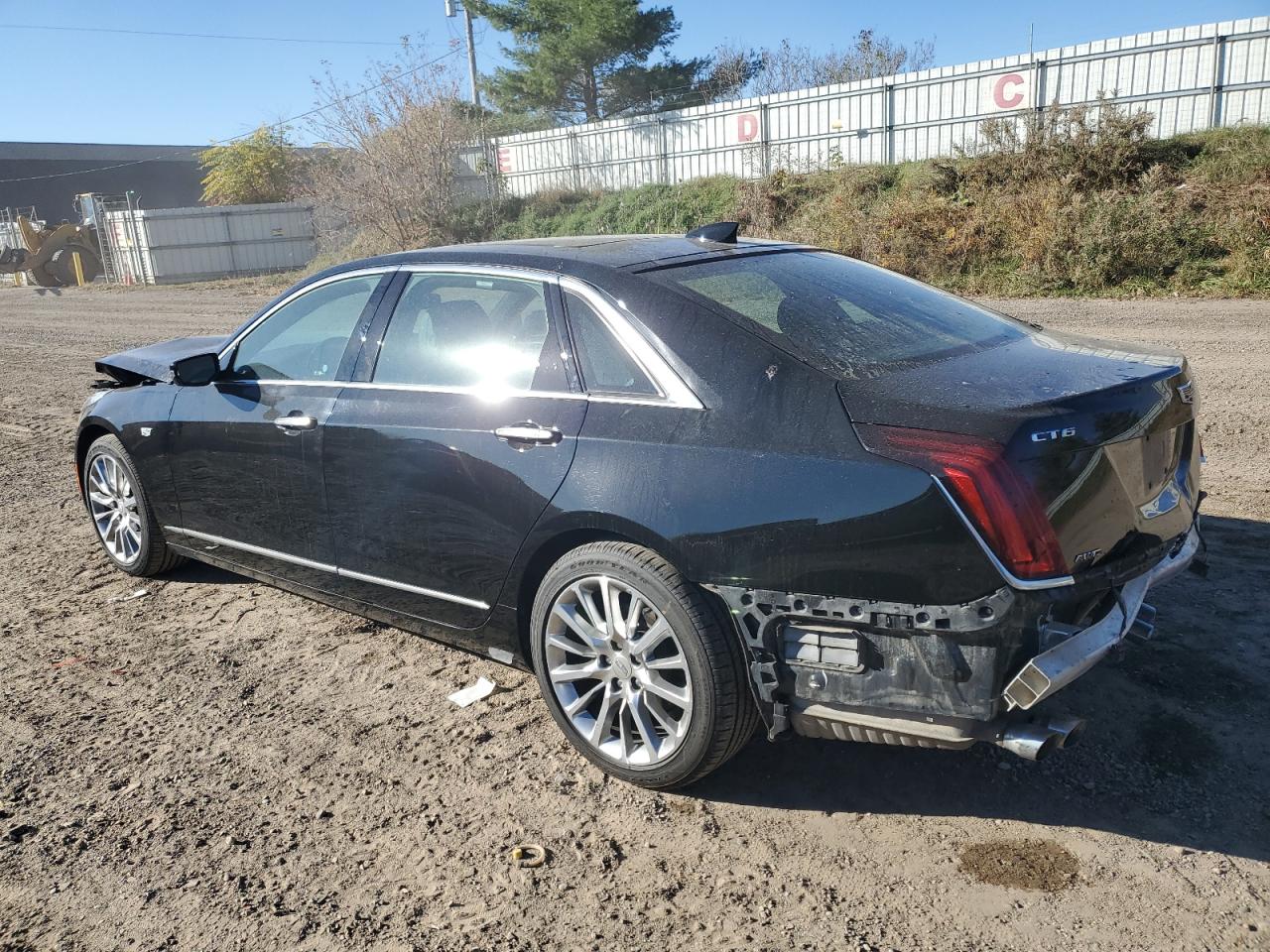 2017 Cadillac CT6 VIN 1G6KD5RS3HU149749 Copart auction photo, rear end damage thumbnail 2