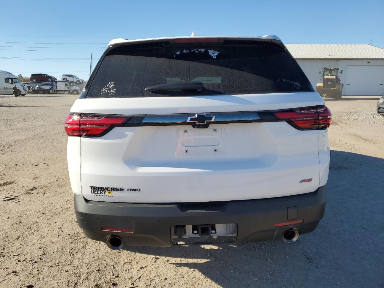 2022 Chevrolet Traverse VIN 1GNEVJKW4NJ188724 Copart auction photo, front end / undercarriage damage thumbnail 6