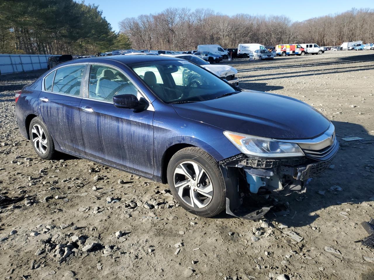 2017 Honda Accord VIN 1HGCR2F3XHA066689 Copart auction photo, front end damage thumbnail 4