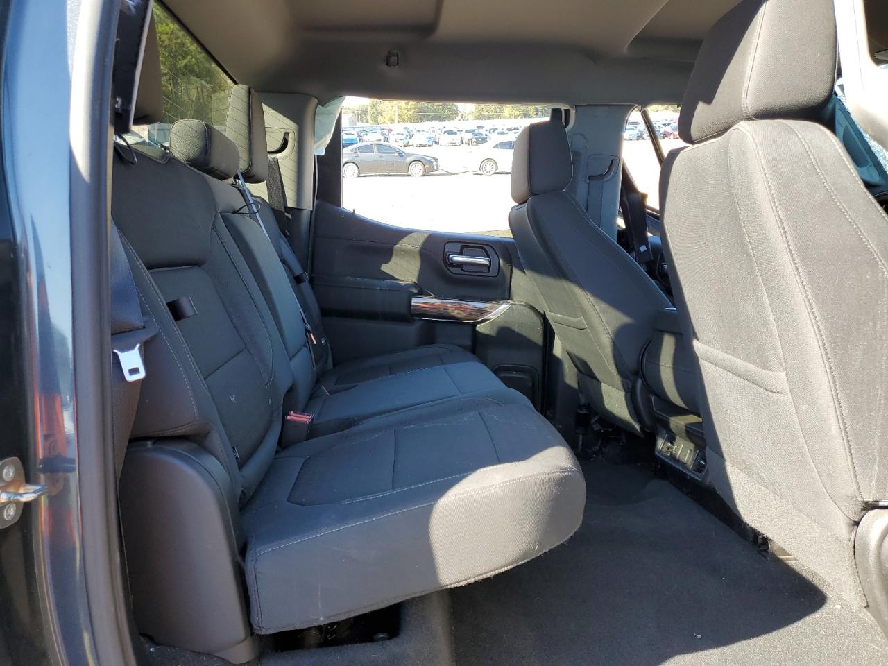 2020 Chevrolet Silverado VIN 1GCUYEEDXLZ106880 Copart auction photo, side / front end damage thumbnail 10