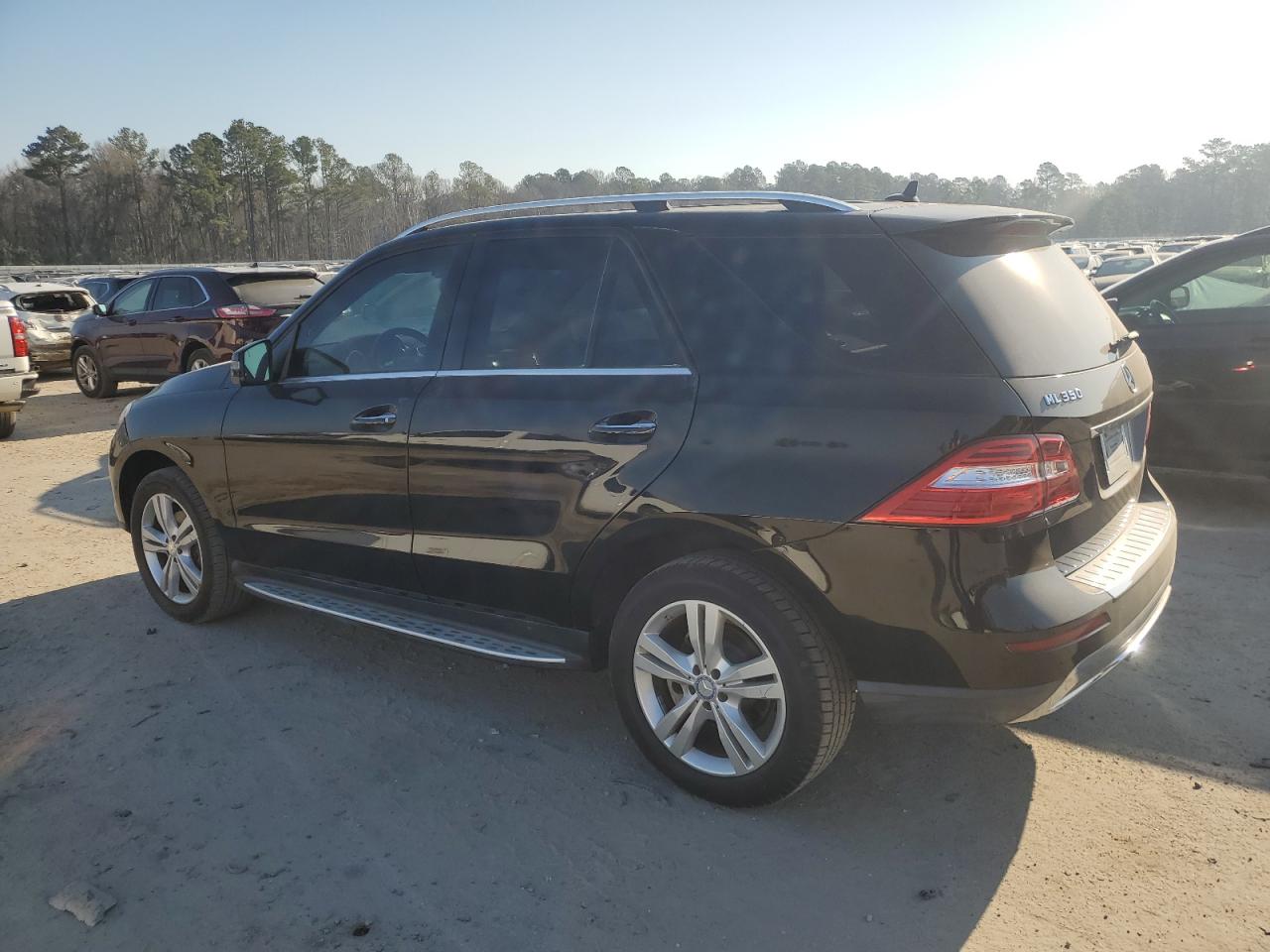 2013 Mercedes-Benz M-klasse VIN 4JGDA2EB8DA224584 Copart auction photo, water/flood damage thumbnail 2