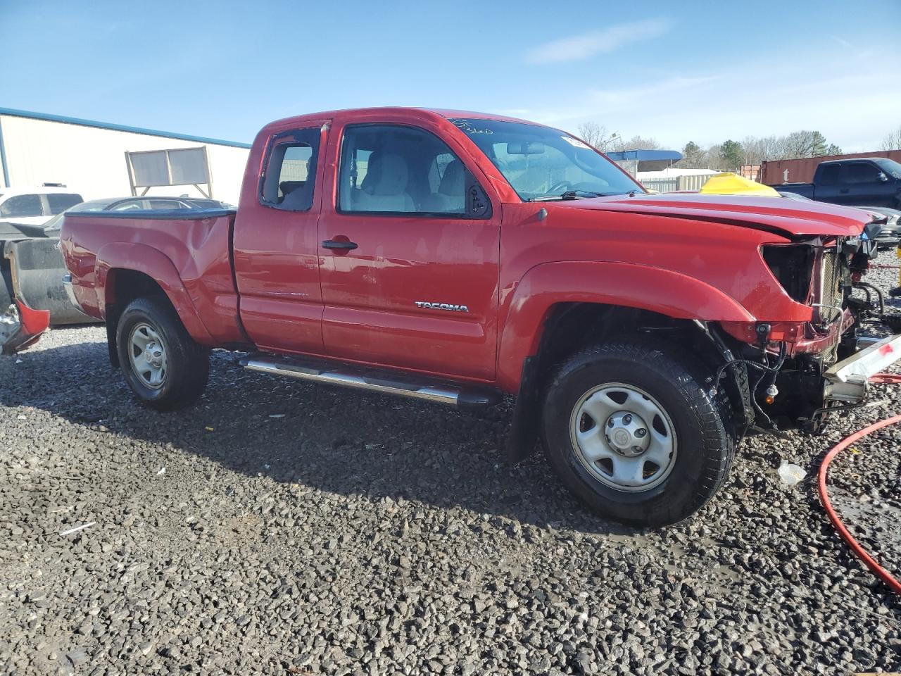 2015 Toyota Tacoma VIN 5TFTU4GN0FX075789 Copart auction photo, front end / rear end damage thumbnail 4