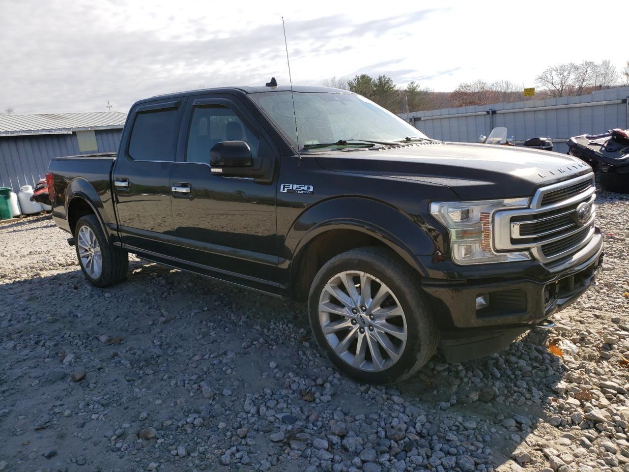 2018 Ford F-150 VIN 1FTEW1EG4JFB17773 Copart auction photo, rear end / front end damage thumbnail 4