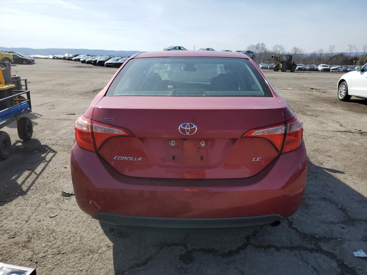 2017 Toyota Corolla VIN 2T1BURHE5HC760704 Copart auction photo, front end damage thumbnail 6