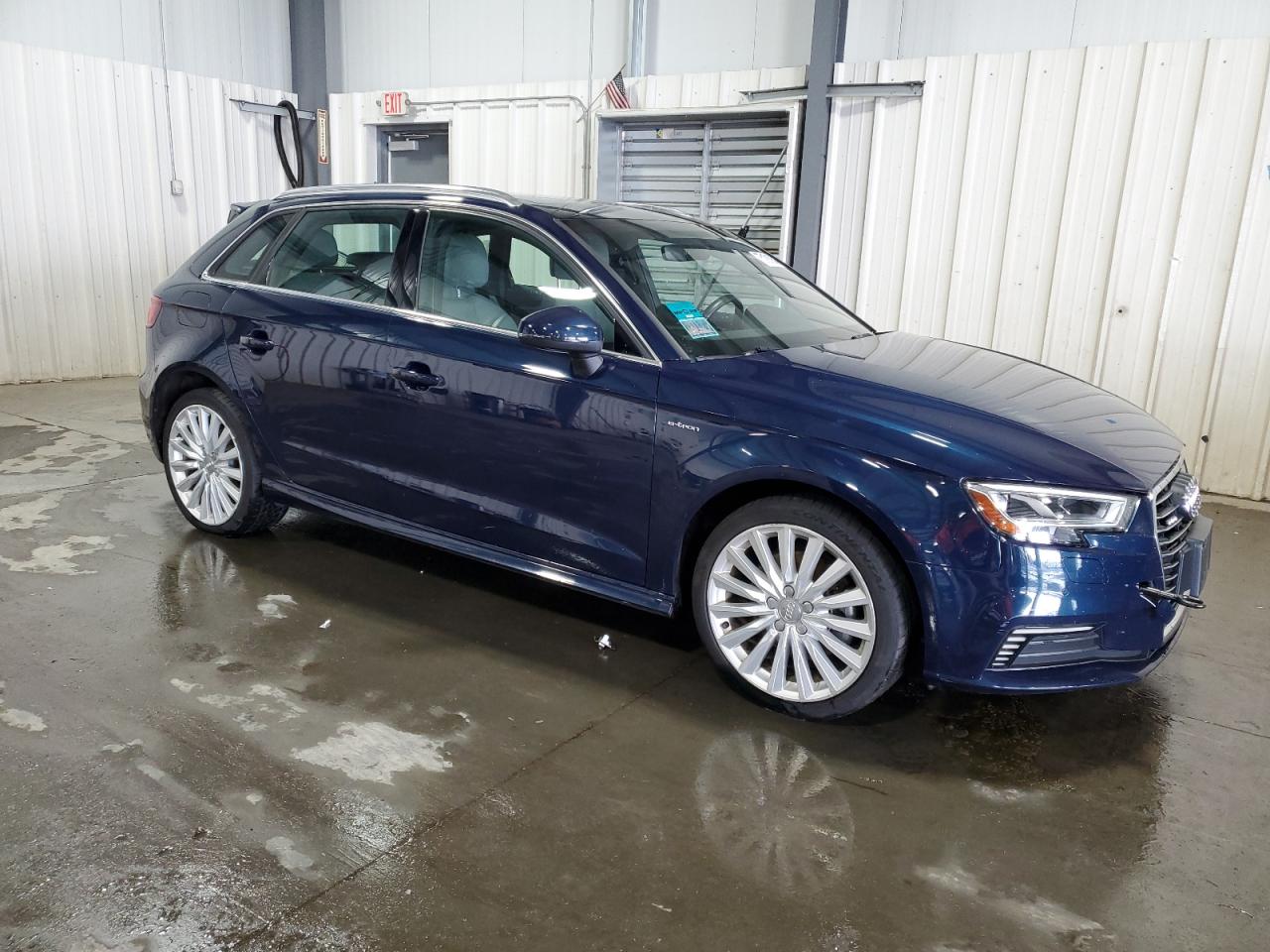 2017 Audi A3 VIN WAUTPBFF2HA096541 Copart auction photo, front end damage thumbnail 4