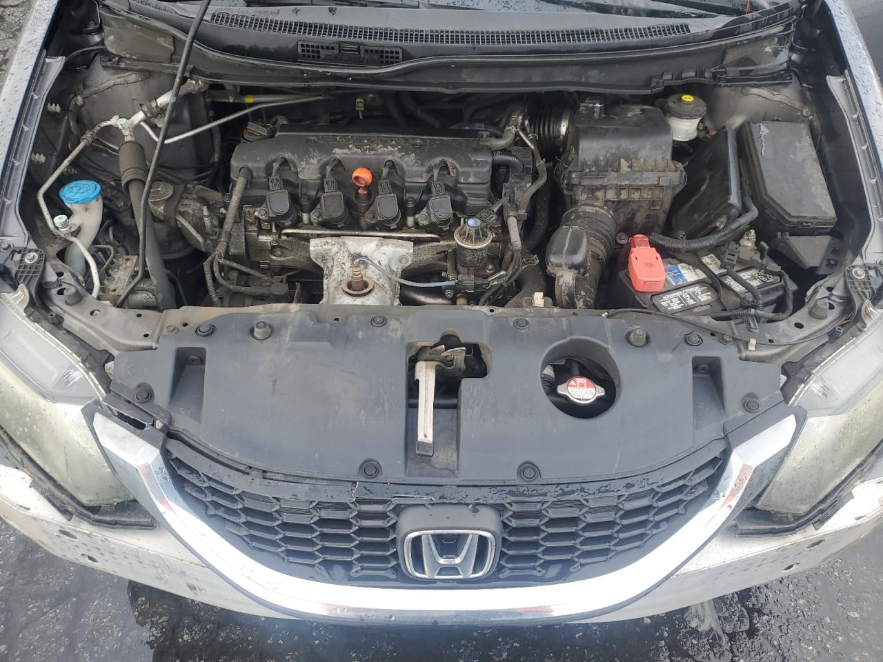 2013 Honda Civic VIN 19XFB2F59DE292795 Copart auction photo, front end damage thumbnail 11