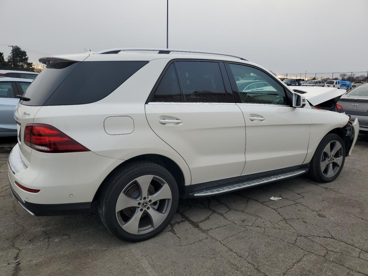 2018 Mercedes-Benz GLE VIN 4JGDA5HB6JB115320 Copart auction photo, front end damage thumbnail 3