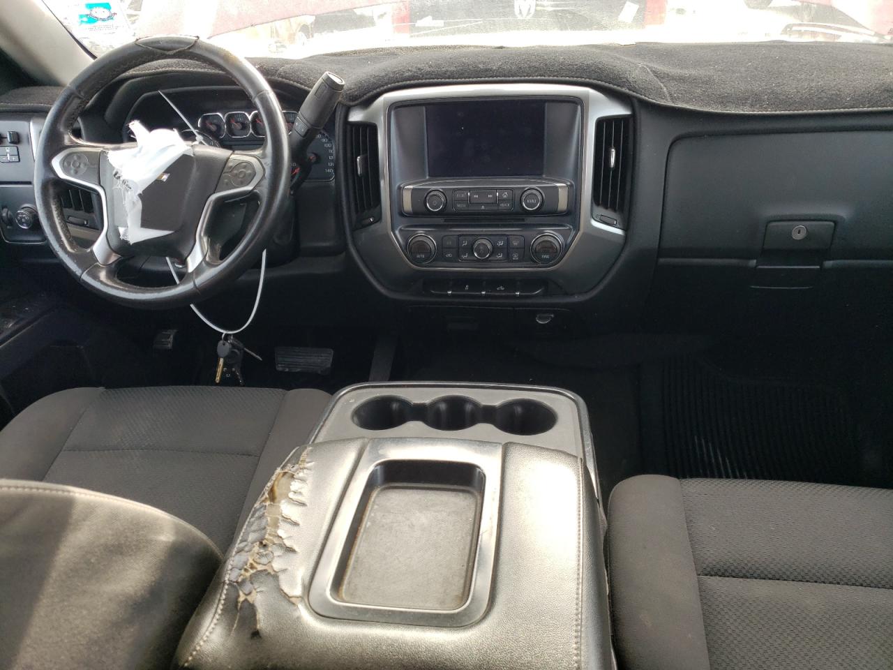 2017 Chevrolet Silverado VIN 3GCPCREC6HG123533 Copart auction photo, side / front end damage thumbnail 8