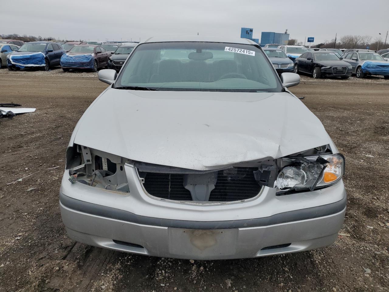 2005 Chevrolet Impala VIN 2G1WF55E159166785 Copart auction photo, front end damage thumbnail 5