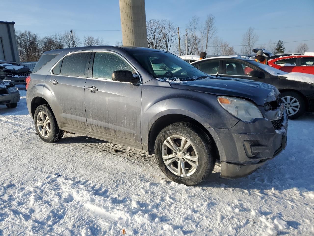 2014 Chevrolet Equinox VIN 2GNALAEK6E6199816 Copart auction photo, front end damage thumbnail 4
