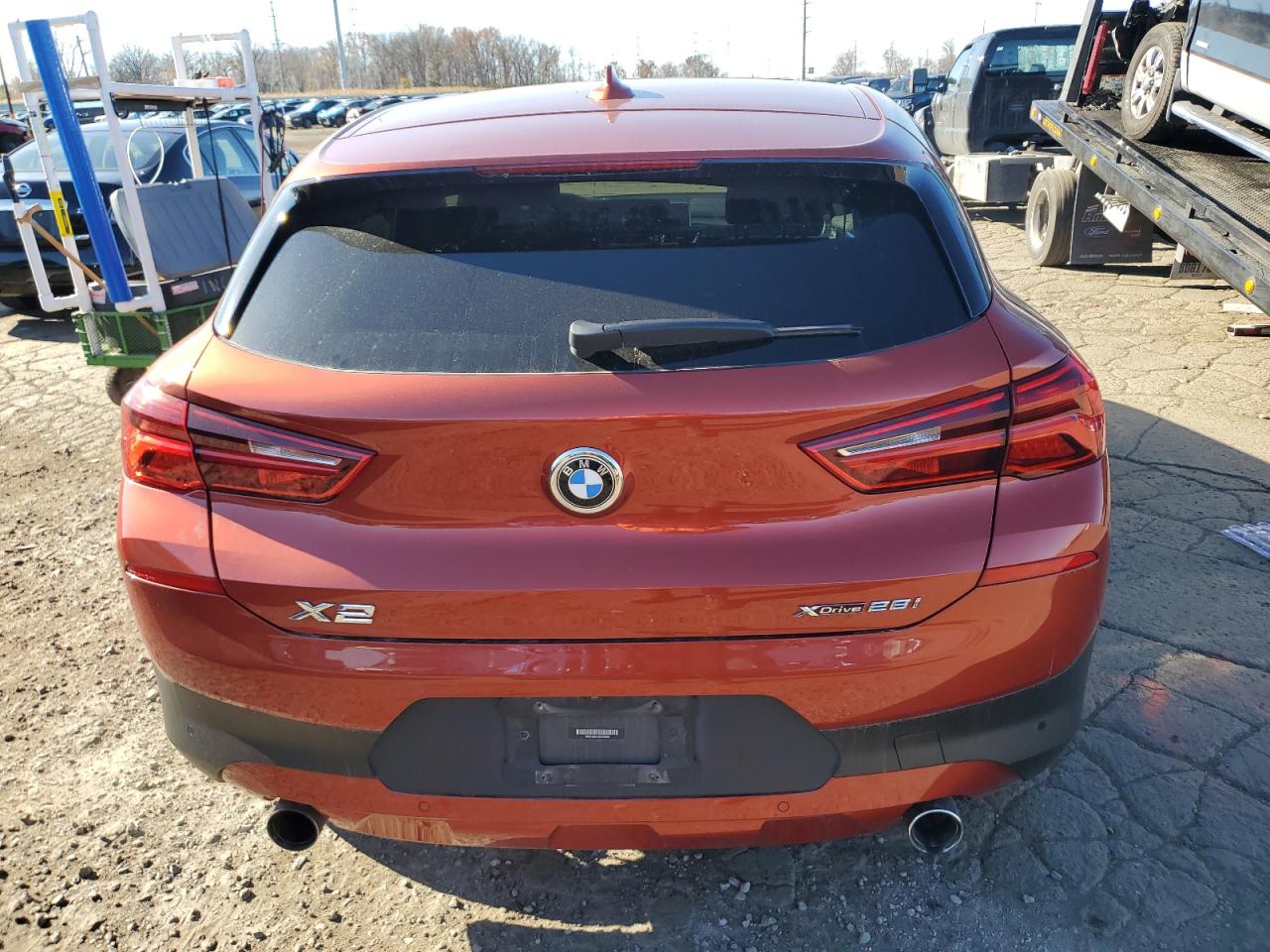2019 BMW X2 VIN WBXYJ5C51K5N15604 Copart auction photo, front end damage thumbnail 6