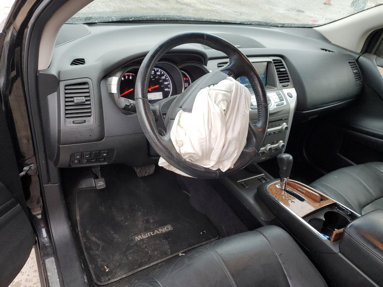 2012 Nissan Murano VIN JN8AZ1MW1CW229095 Copart auction photo, front end damage thumbnail 8