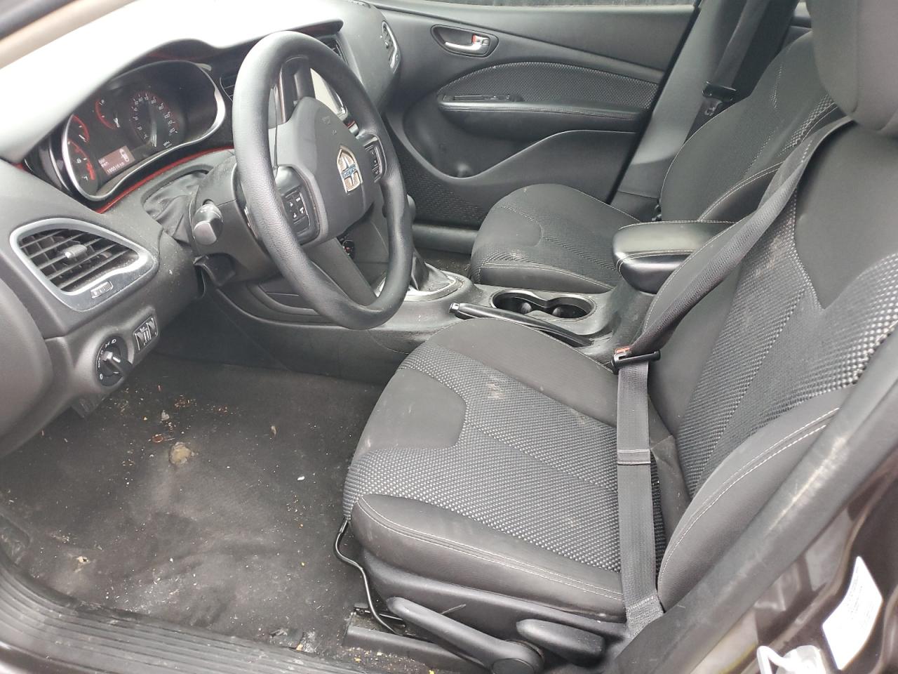 2016 Dodge Dart VIN 1C3CDFBB0GD506129 Copart auction photo, side damage thumbnail 7