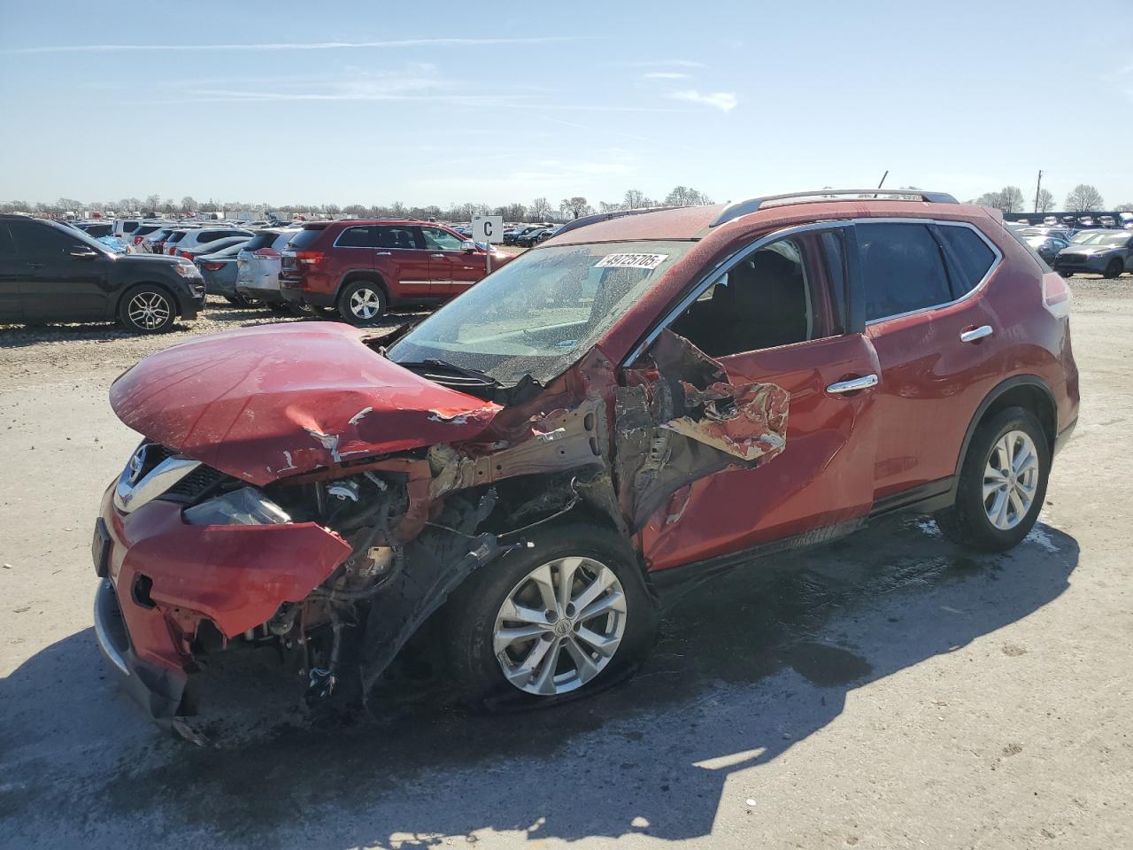 2014 Nissan Rogue VIN 5N1AT2MV5EC845005