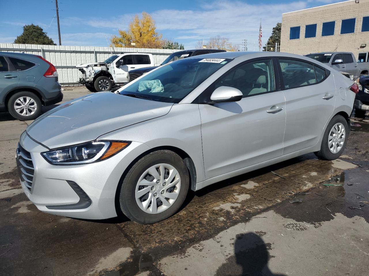 2018 Hyundai Elantra VIN 5NPD74LF1JH330710