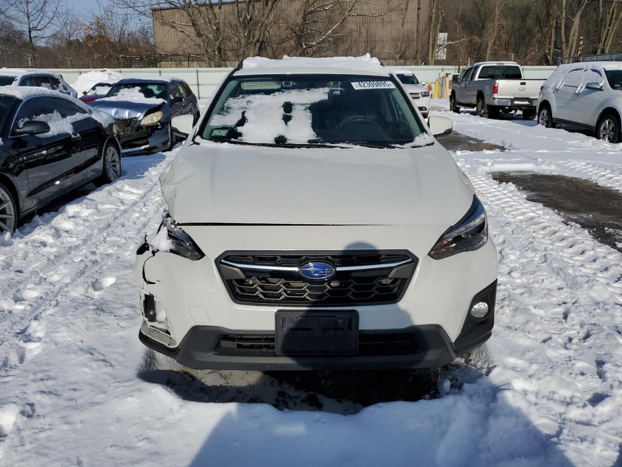 2019 Subaru XV VIN JF2GTAMC0KH291962 Copart auction photo, front end / side damage thumbnail 5