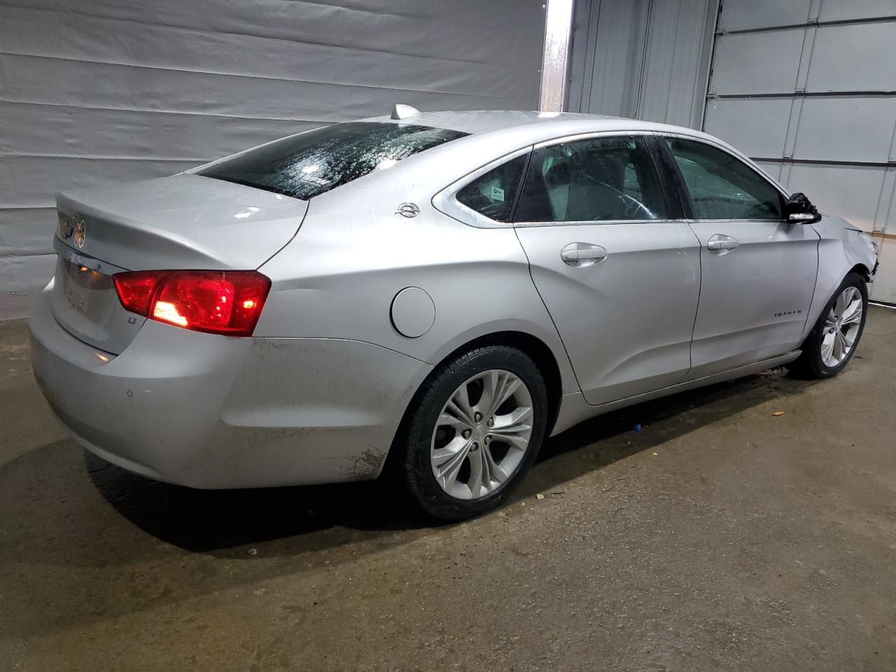 2014 Chevrolet Impala VIN 2G1125S30E9105338 Copart auction photo, rollover damage thumbnail 3