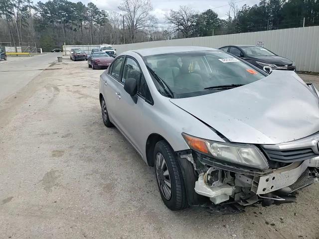2012 Honda Civic VIN 2HGFB2F55CH575621 Copart auction photo, front end damage thumbnail 11