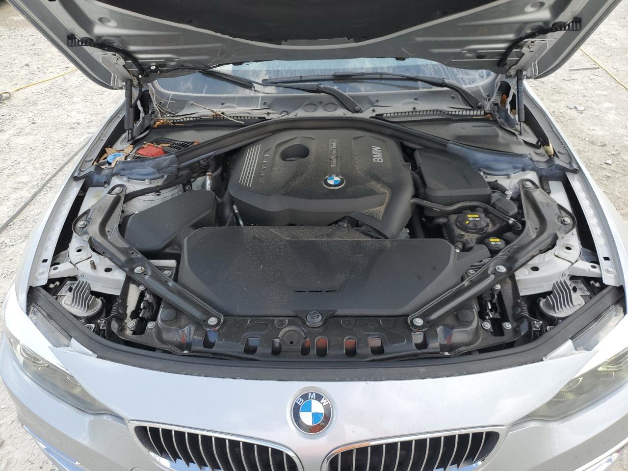 2019 BMW 4er VIN WBA4Z1C59KEE44231 Copart auction photo, rear end damage thumbnail 11