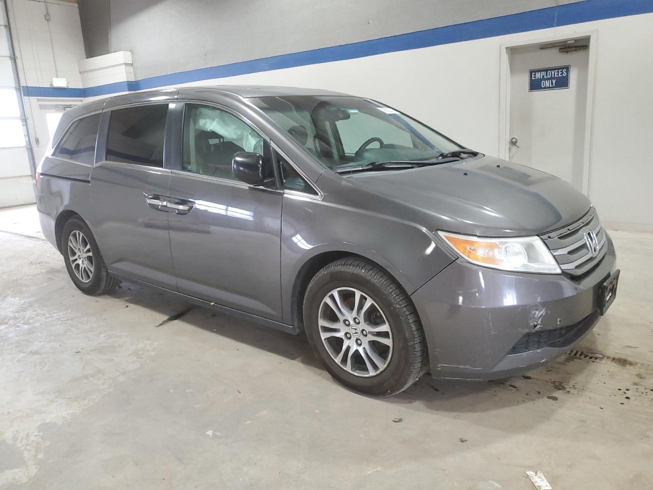 2011 Honda Odyssey VIN 5FNRL5H69BB011457 Copart auction photo, front end damage thumbnail 4