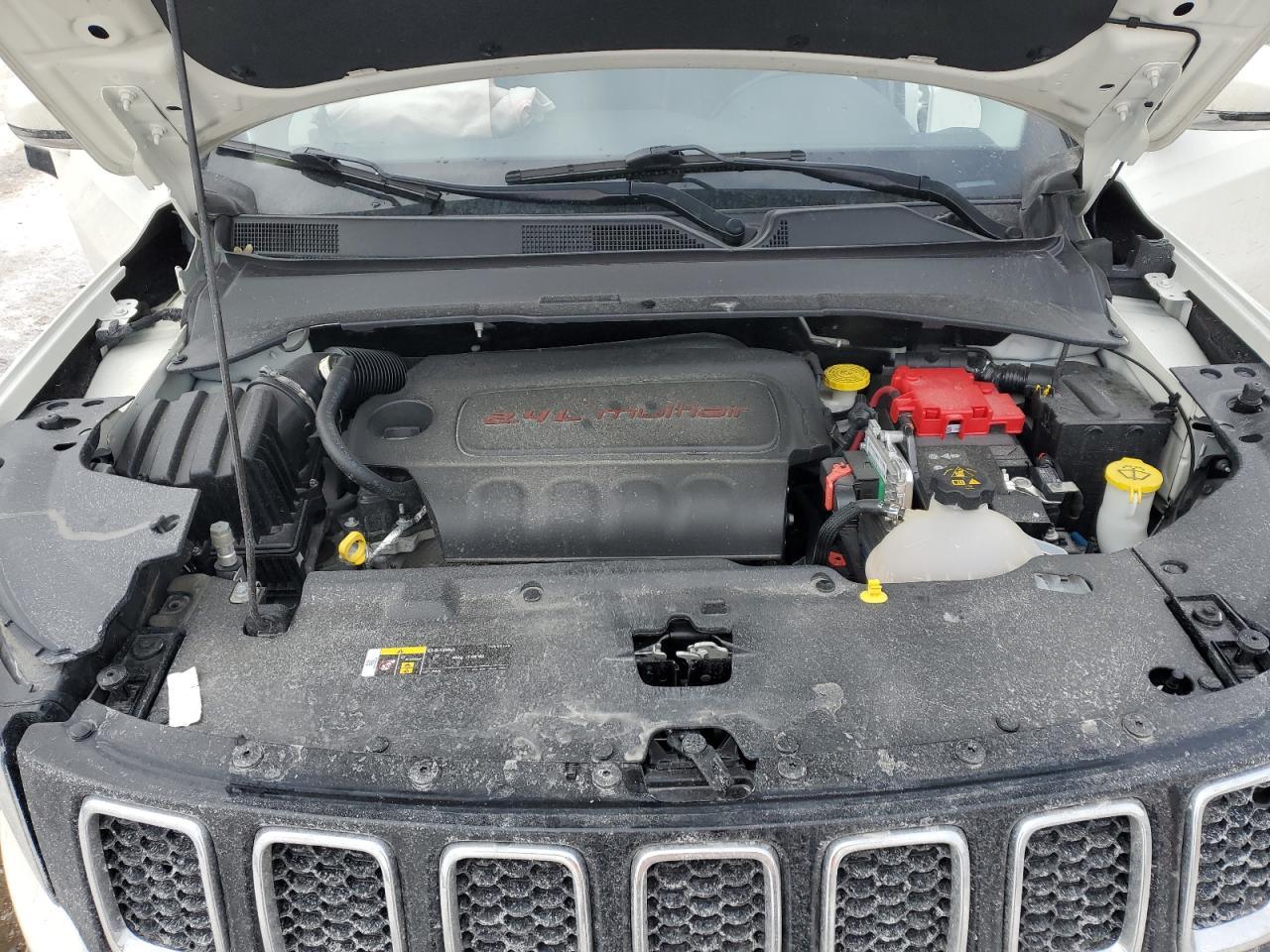 2021 Jeep Compass VIN 3C4NJDCB4MT568154 Copart auction photo, front end / side damage thumbnail 14