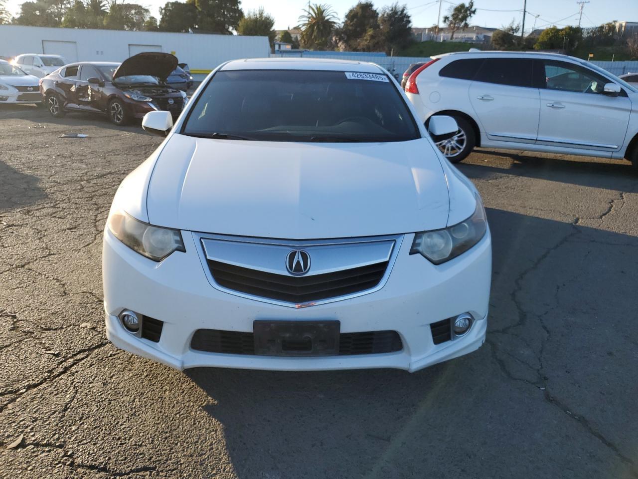 2012 Acura TSX VIN JH4CU2F80CC015707 Copart auction photo, side damage thumbnail 5