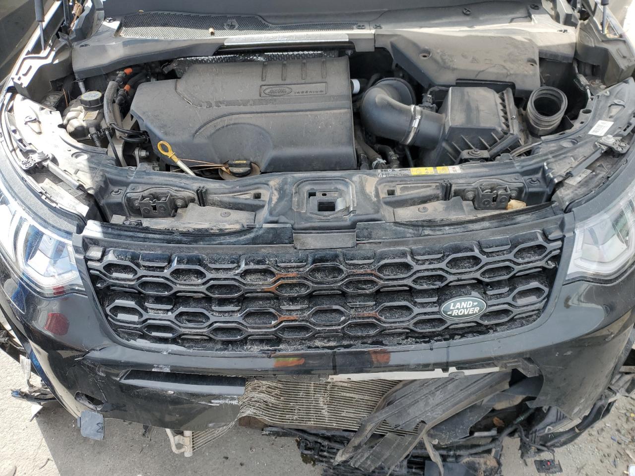 2021 Land Rover Discovery VIN SALCL2FX4MH889955 Copart auction photo, front end damage thumbnail 12