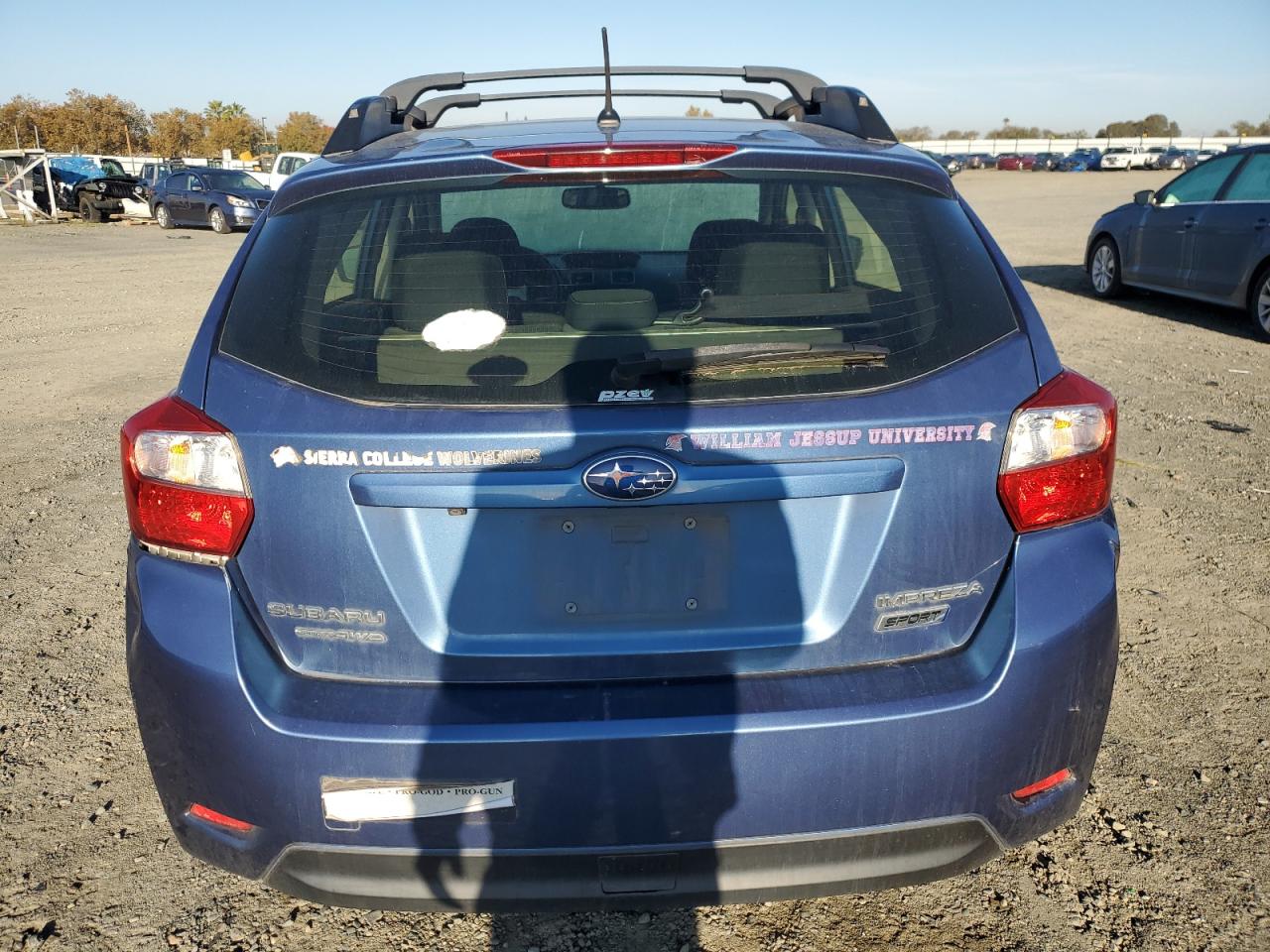 2015 Subaru Impreza VIN JF1GPAT60F8272645 Copart auction photo, all over damage thumbnail 6