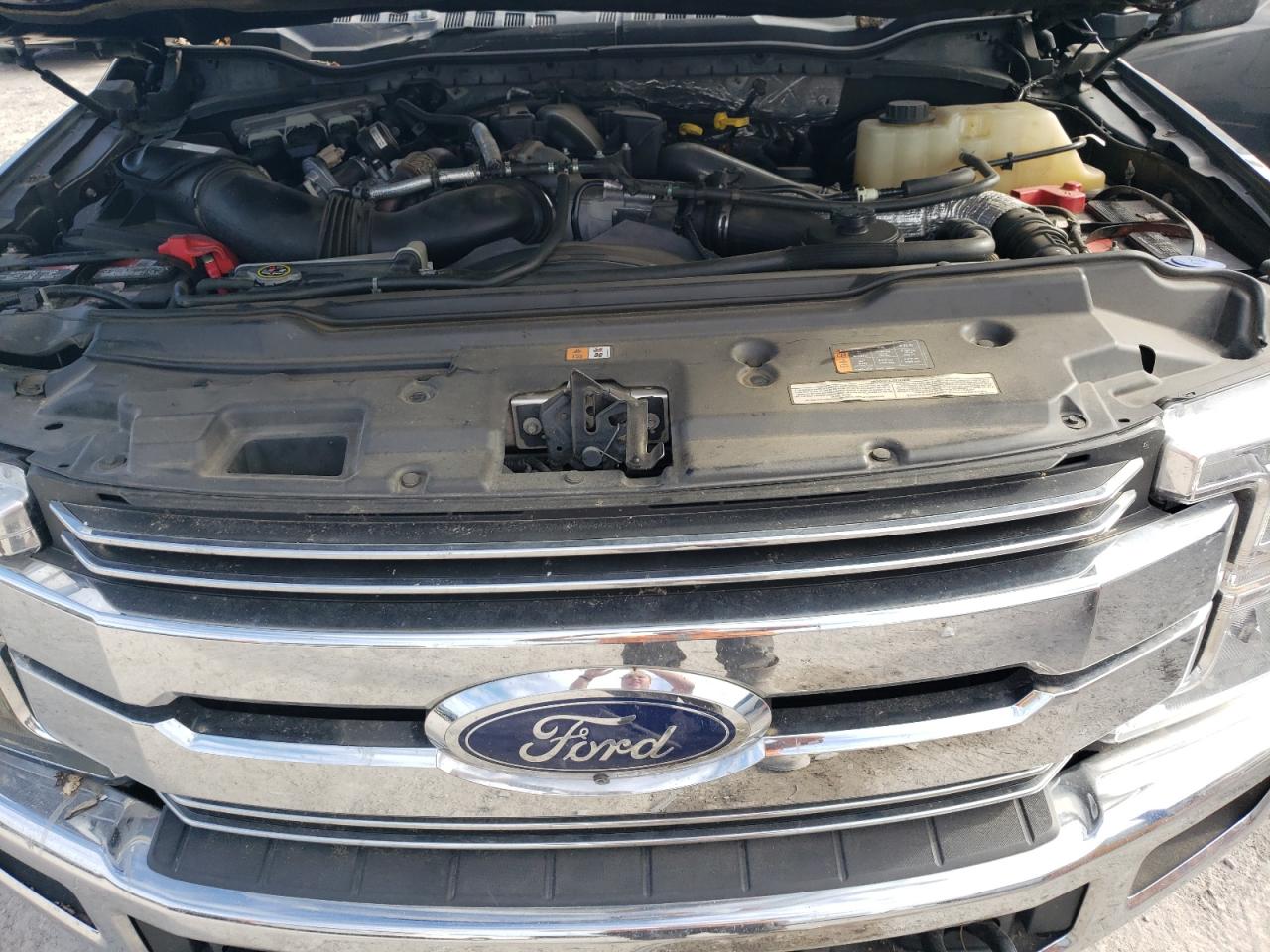 2018 Ford F250 VIN 1FT7W2BTXJEC42072 Copart auction photo, front end / top/roof damage thumbnail 11