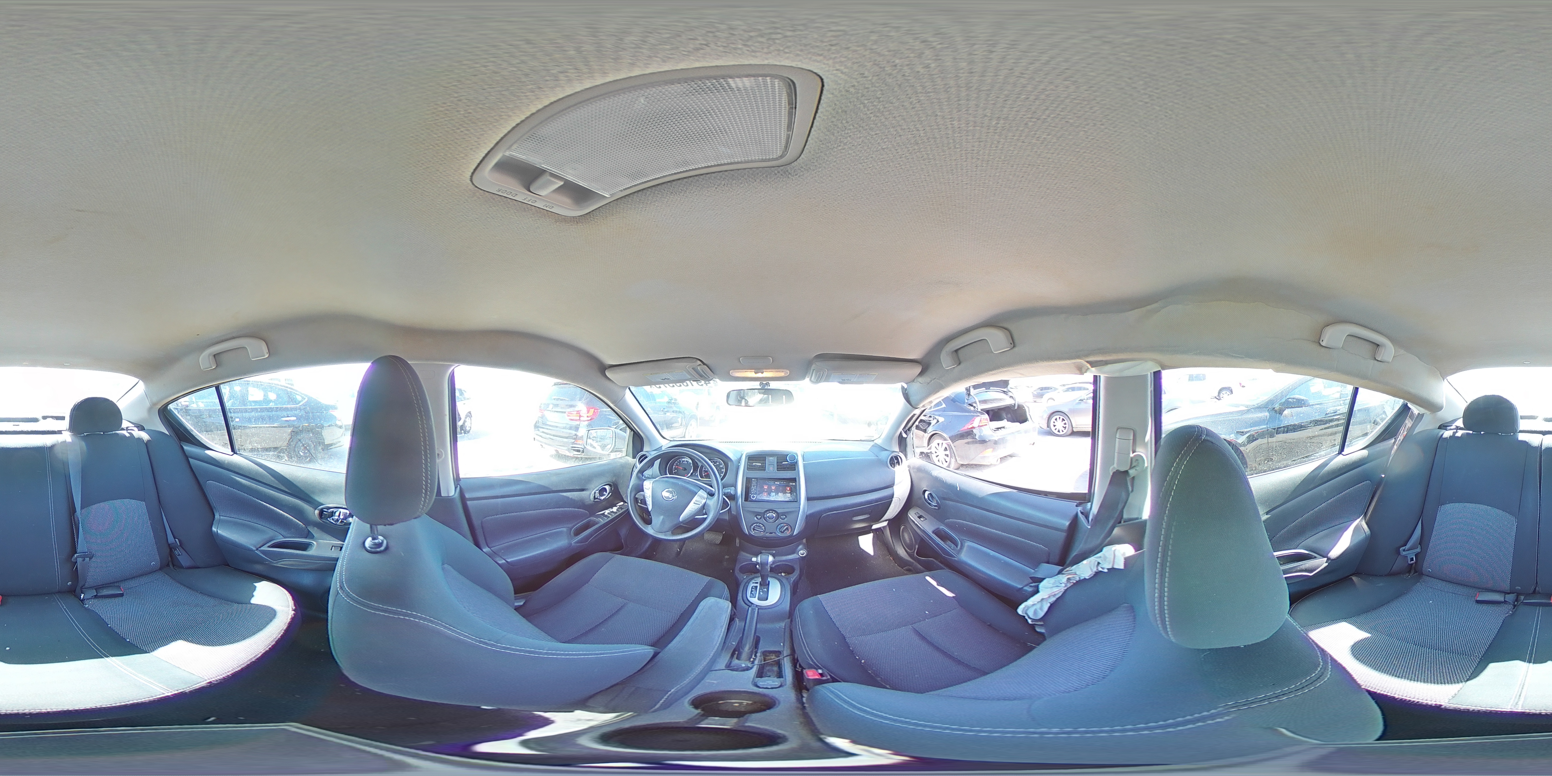 2019 Nissan Versa VIN 3N1CN7AP5KL851867 Copart auction photo, side / front end damage thumbnail 13