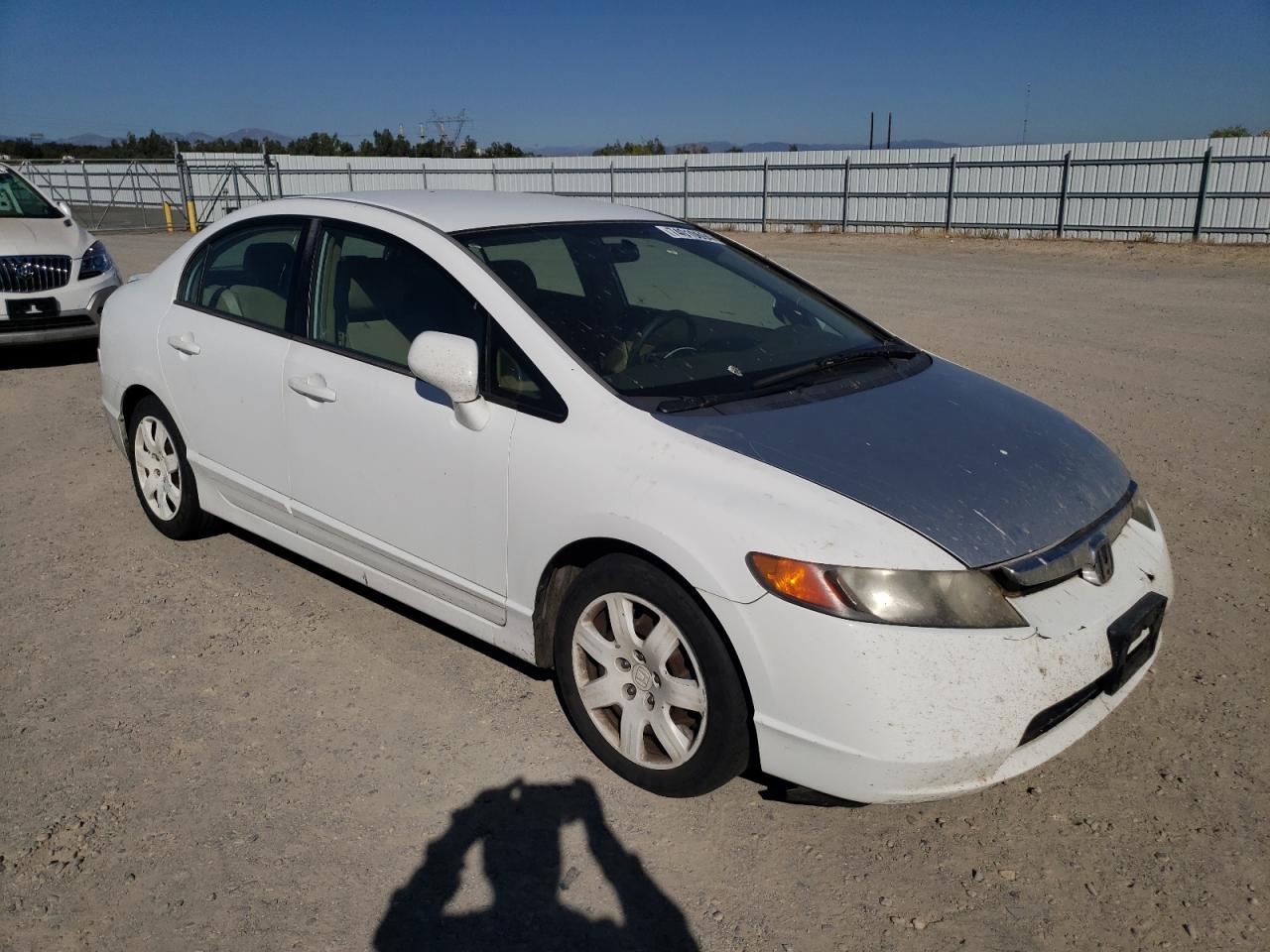 2006 Honda Civic VIN JHMFA165X6S014029 Copart auction photo, side damage thumbnail 4
