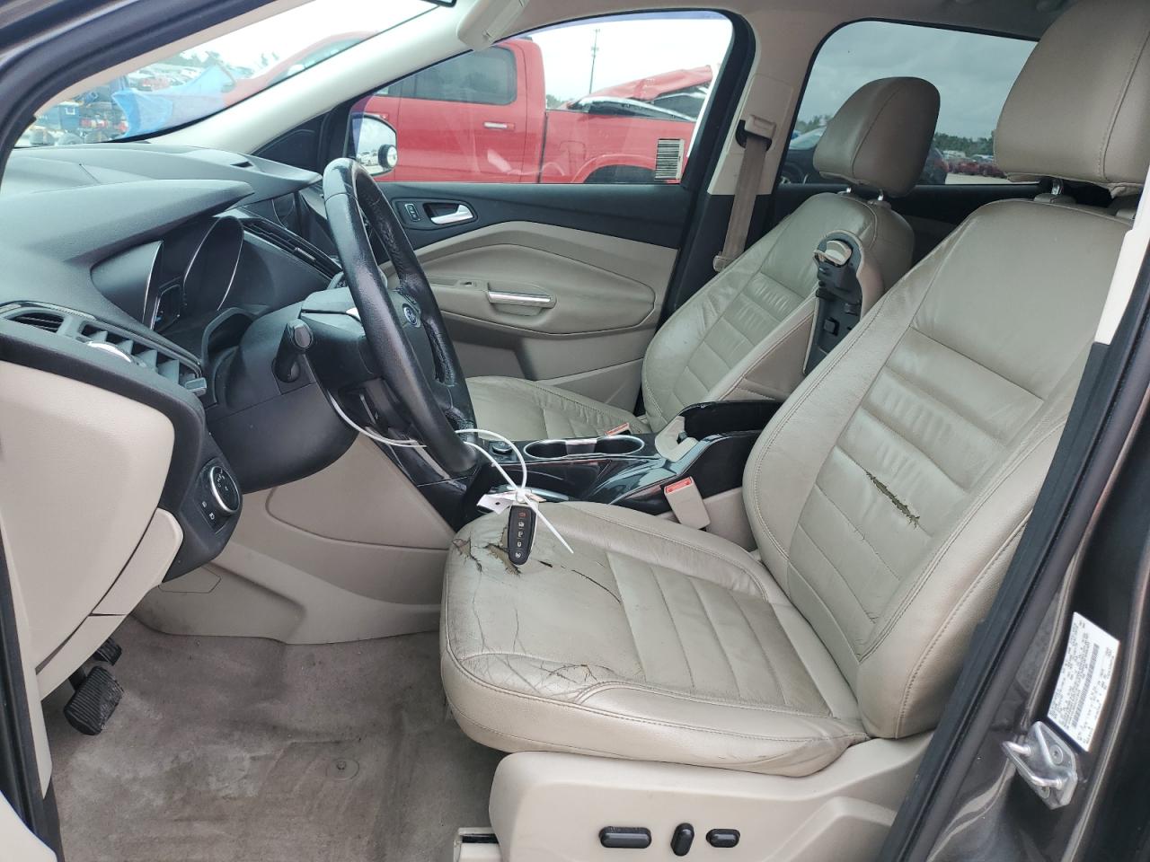 2016 Ford Escape VIN 1FMCU0J90GUA73026 Copart auction photo, front end damage thumbnail 7
