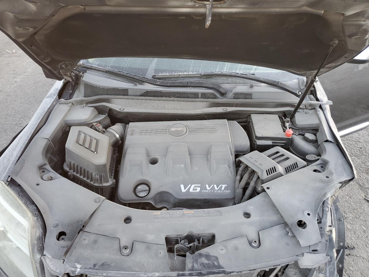 2014 GMC Terrain VIN 2GKFLUE31E6224389 Copart auction photo, front end damage thumbnail 11