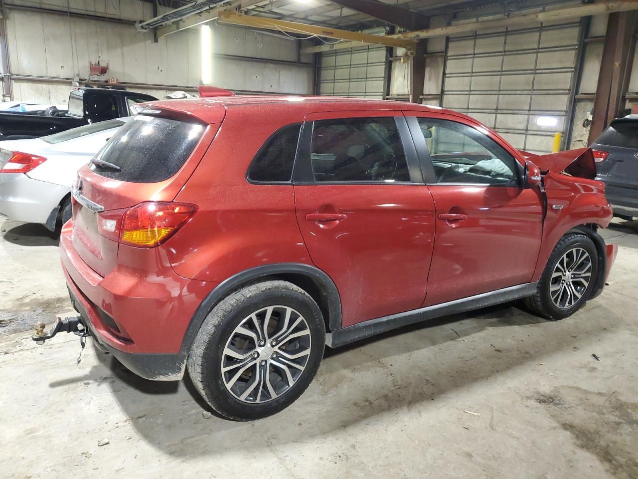 2018 Mitsubishi Outlander VIN JA4AP3AW7JU000683 Copart auction photo, front end / minor dent/scratches damage thumbnail 3
