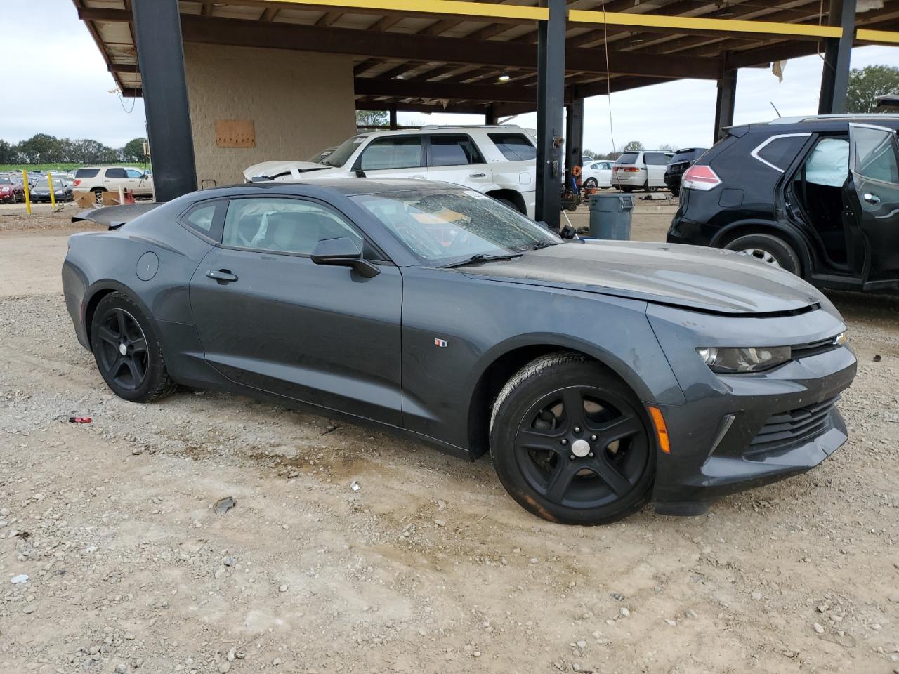 2017 Chevrolet Camaro VIN 1G1FB1RX4H0139000 Copart auction photo, side / front end damage thumbnail 4