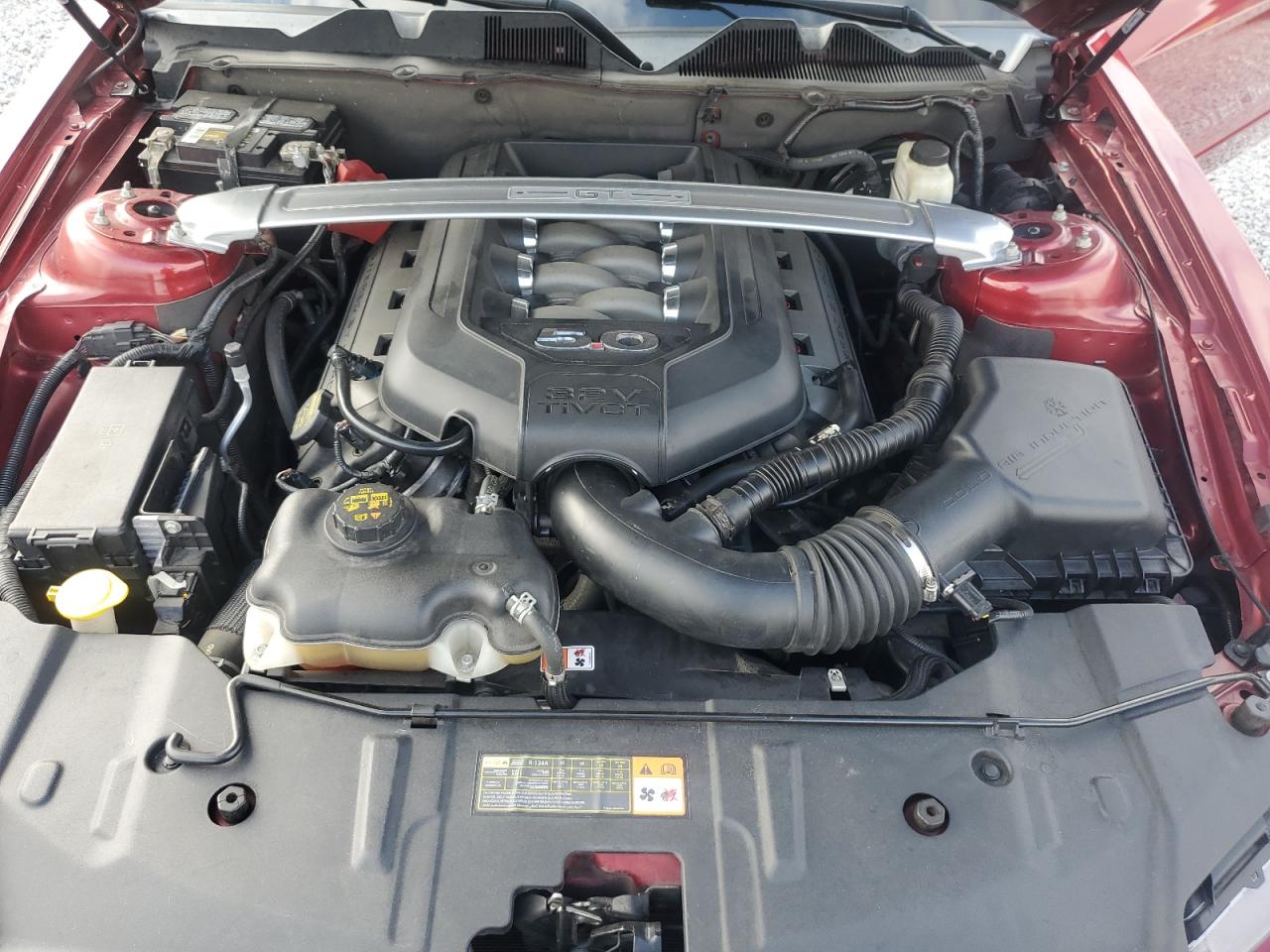 2014 Ford Mustang VIN 1ZVBP8CF6E5271090 Copart auction photo, rear end damage thumbnail 11