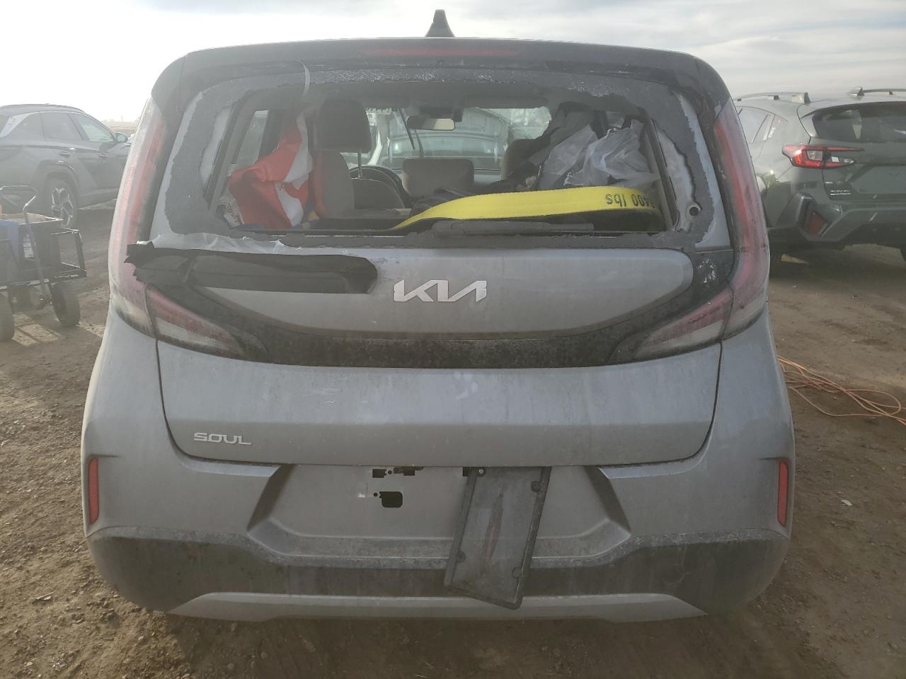 2023 KIA Soul VIN KNDJ23AUXP7862614 Copart auction photo, front end / rear end damage thumbnail 6