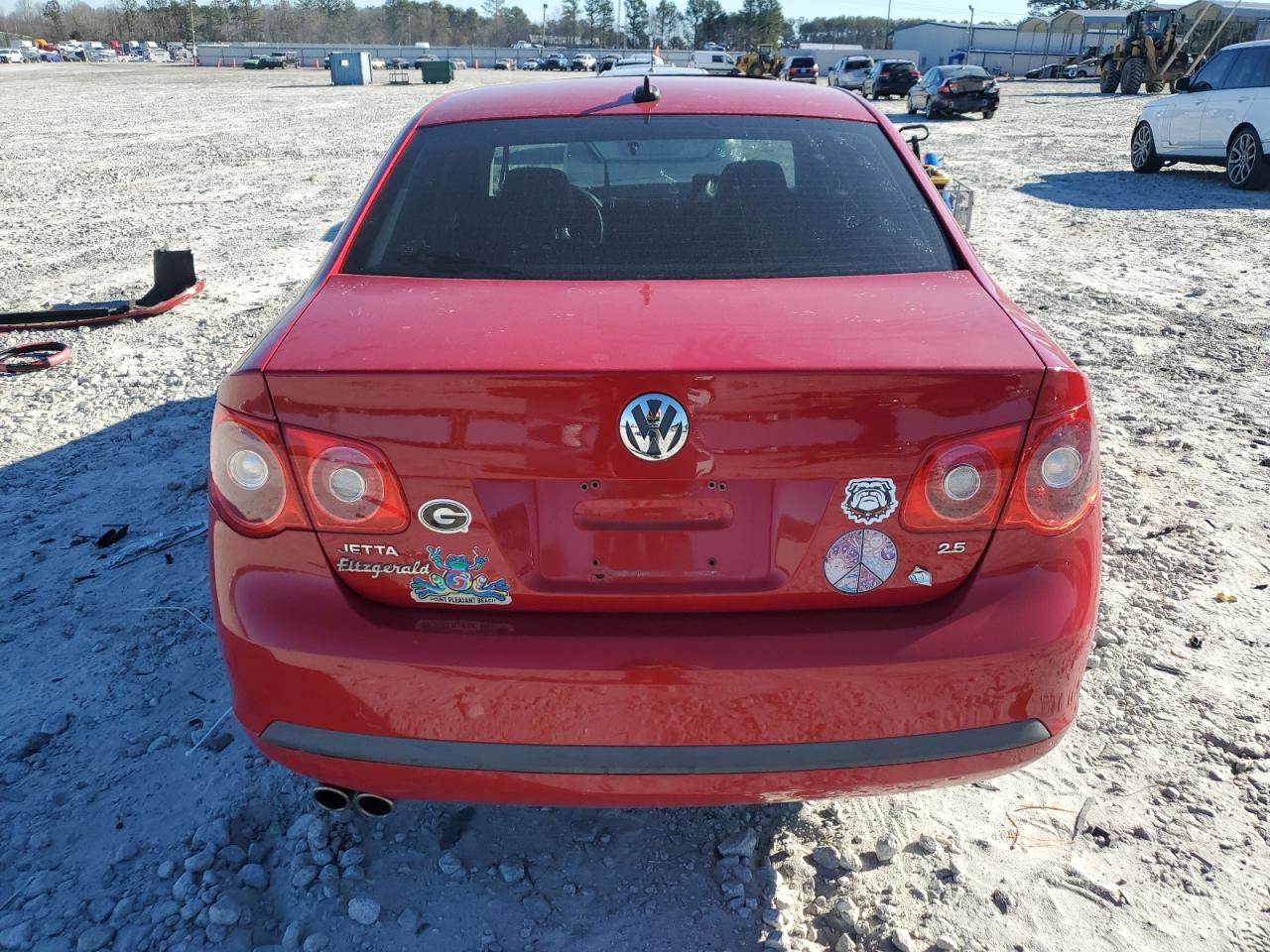 2007 Volkswagen Jetta VIN 3VWSF71K57M038179 Copart auction photo, all over damage thumbnail 6