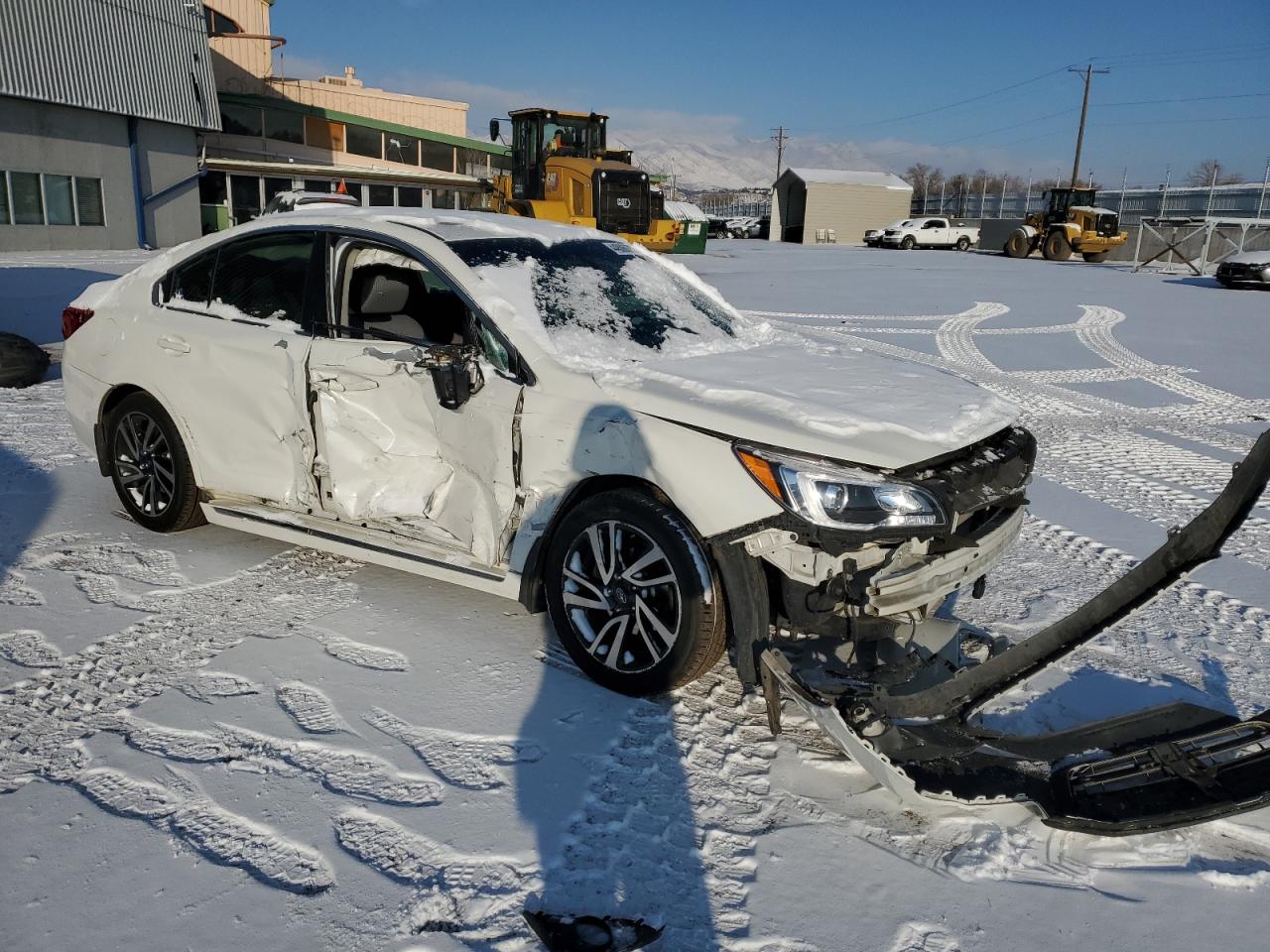 2017 Subaru Legacy VIN 4S3BNAR68H3024600 Copart auction photo, side / front end damage thumbnail 4