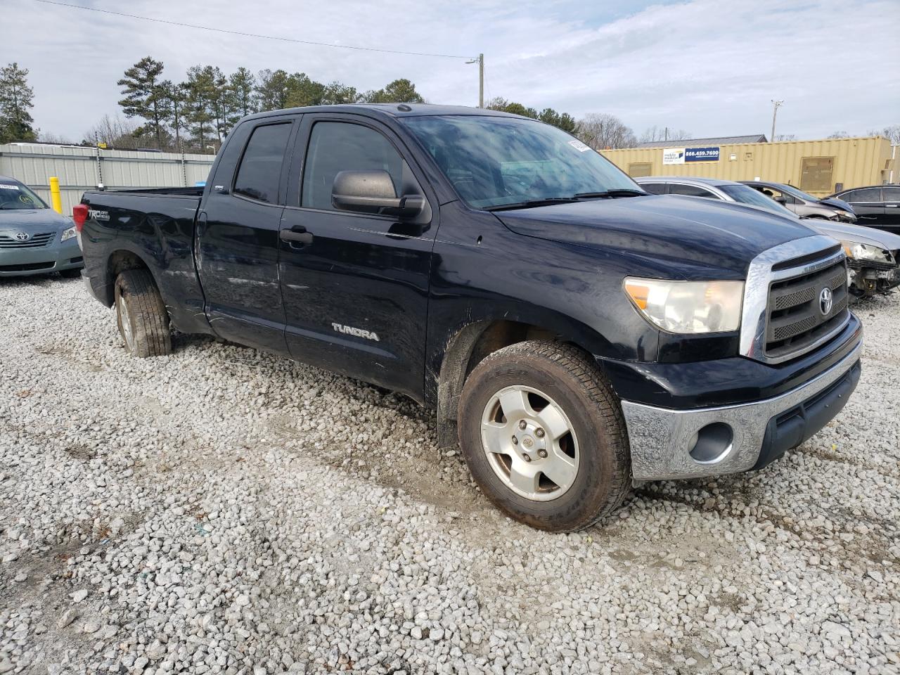 2013 Toyota Tundra VIN 5TFRM5F10DX063878 Copart auction photo, side / undercarriage damage thumbnail 4